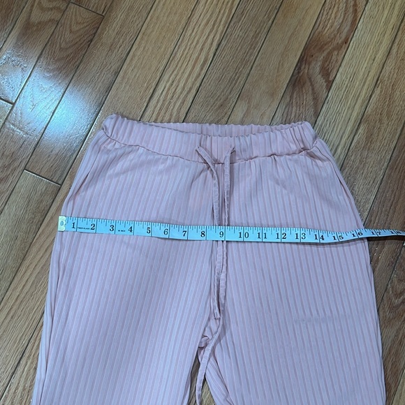 NWOT💖 Dusty Pink Ribbed Lounge Set - Picture 16 of 16